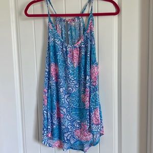 Lilly Pulitzer tank top size XL. Very comfortable and flowy.